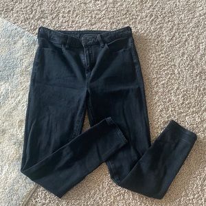 Womens American Eagle high waisted black The Dream Jean skinny jeans